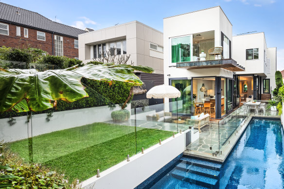 The four-bedroom house with a 15-metre pool sold for $2 million more than the guide.