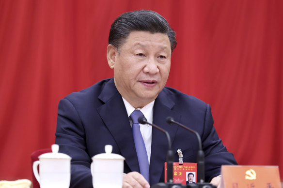 Chinese President Xi Jinping.