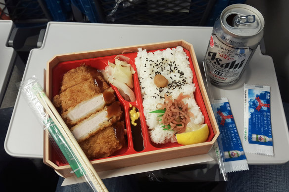 Ekiben are personal bento box meals specifically made to be eaten on board trains.
