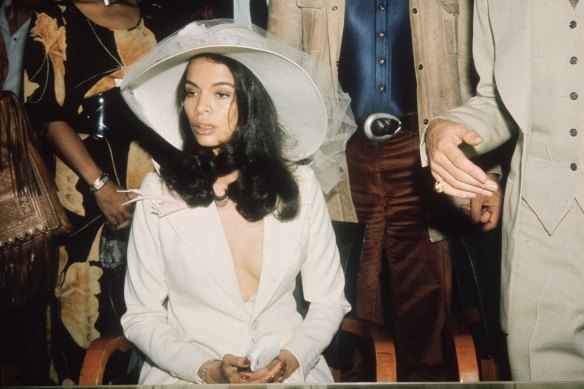 Bianca Jagger in 1971.