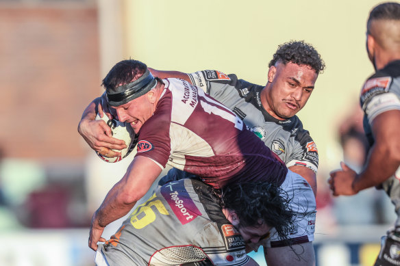 Jeff Lynch in action for the Burleigh Bears.