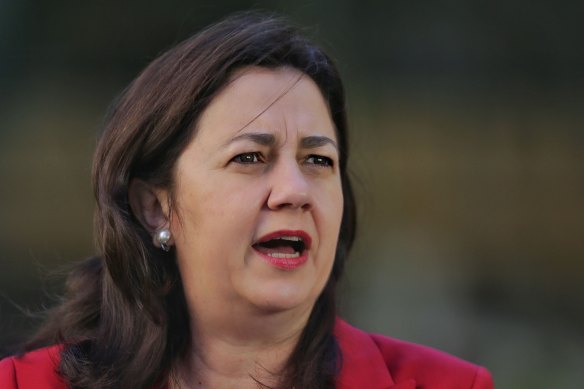 Queensland Premier Annastacia Palaszczuk.