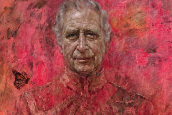 King Charles III by Jonathan Yeo 2024.