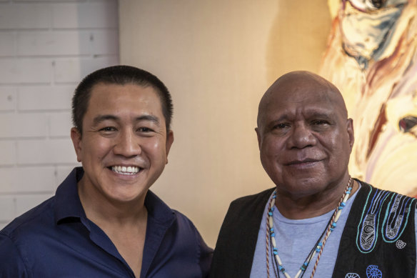 Arts coverage is seen as an eat-your-veggies undertaking that viewers must be baited into consuming. So with Anh Do (pictured with Archie Roach), Aunty struck gold; a comedian who can paint.