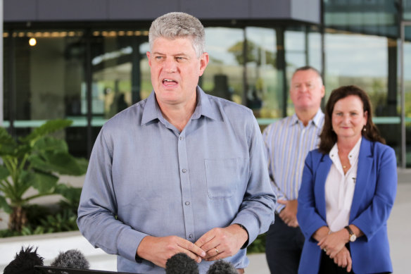 Queensland Tourism, Innovation and Sport Minister Stirling Hinchliffe.
