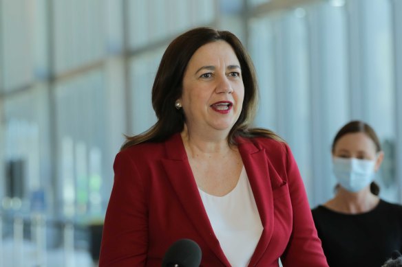 Queensland Premier Annastacia Palaszczuk says she is looking forward to seeing the updated Doherty Institute modelling due to be handed to national cabinet on Friday.