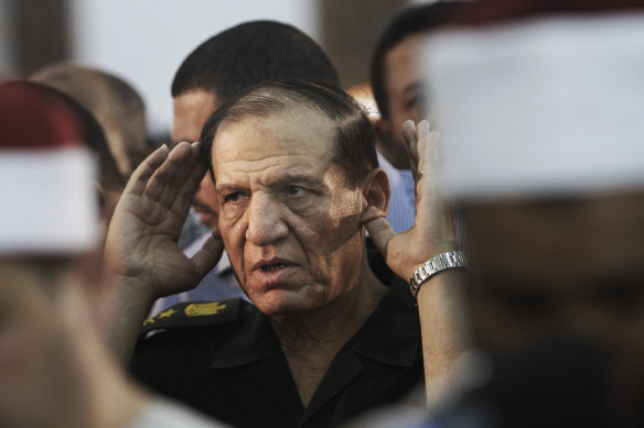 Sami Annan, former Egyptian armed forces chief of staff, who was jailed after declaring his presidential ambitions.