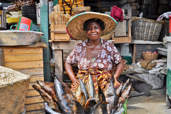 Meet friendly locals in Accra.