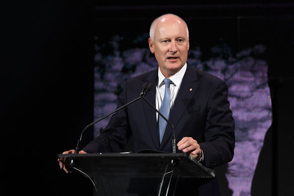 Qantas chairman Richard Goyder says he would recommend against big companies moving their operations to Perth while WA's hard border was in place.