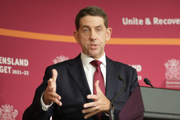 Treasurer Cameron Dick mentioned the word “debt” 27 times in his Queensland budget speech.