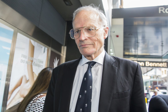 Former High Court judge Dyson Heydon, pictured in 2015.