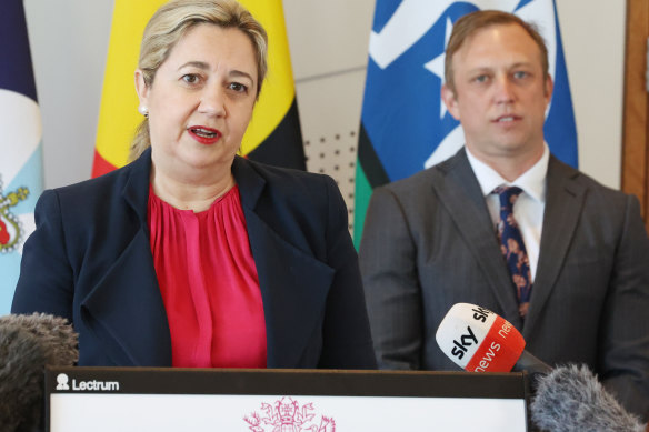 Queensland Premier Annastacia Palaszczuk and Planning Minister Steven Miles are investigating legislation to ask developers to provide a proportion of affordable housing in developments.