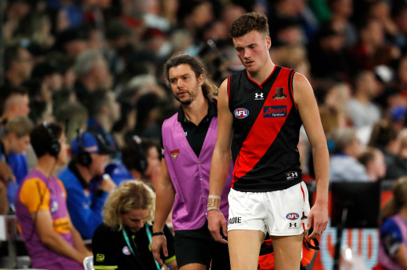 Essendon coach Ben Rutten says the Bombers are hurting.