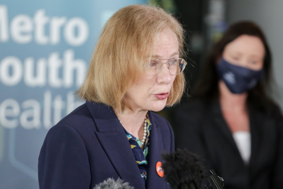 Queensland Chief Health Officer Jeannette Young.