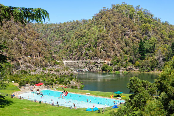 First Basin at Launceston’s Cataract Gorge – all this minutes from the city centre.