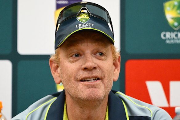 Australian coach Andrew McDonald.