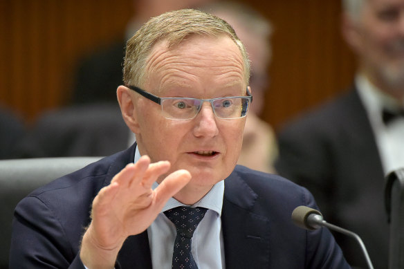 Reserve Bank governor Philip Lowe.