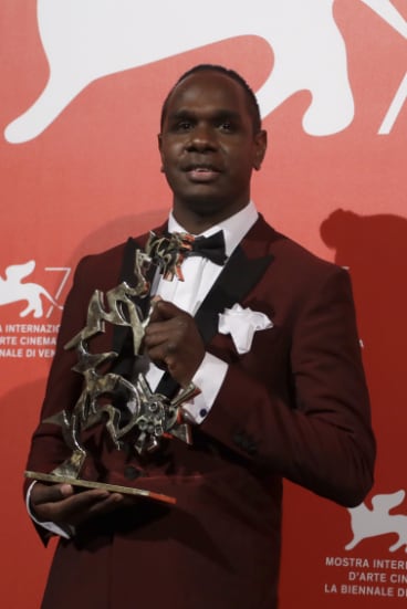 Baykali Ganambarr, Best Young Actor in Venice.