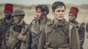 Jonah Hauer-King as Harry Chase in World on Fire.