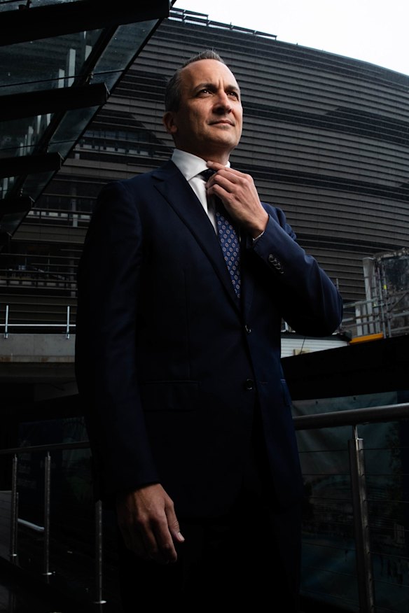 NRL CEO Andrew Abdo.