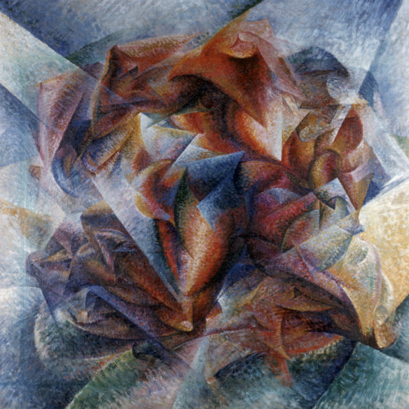 ‘Dynamism of a Soccer Player’ by Umberto Boccioni 
