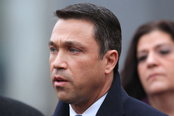 Michael Grimm, who is challenging for the Republican nomination in New York's 11th district.