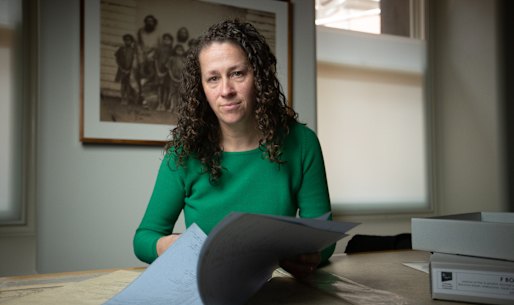 Brooke Wandin, who grew up knowing few of the words of her ancestors, has discovered 1000 words on her quest to find Woiwurrung language hidden in the State Library of Victoria collection.