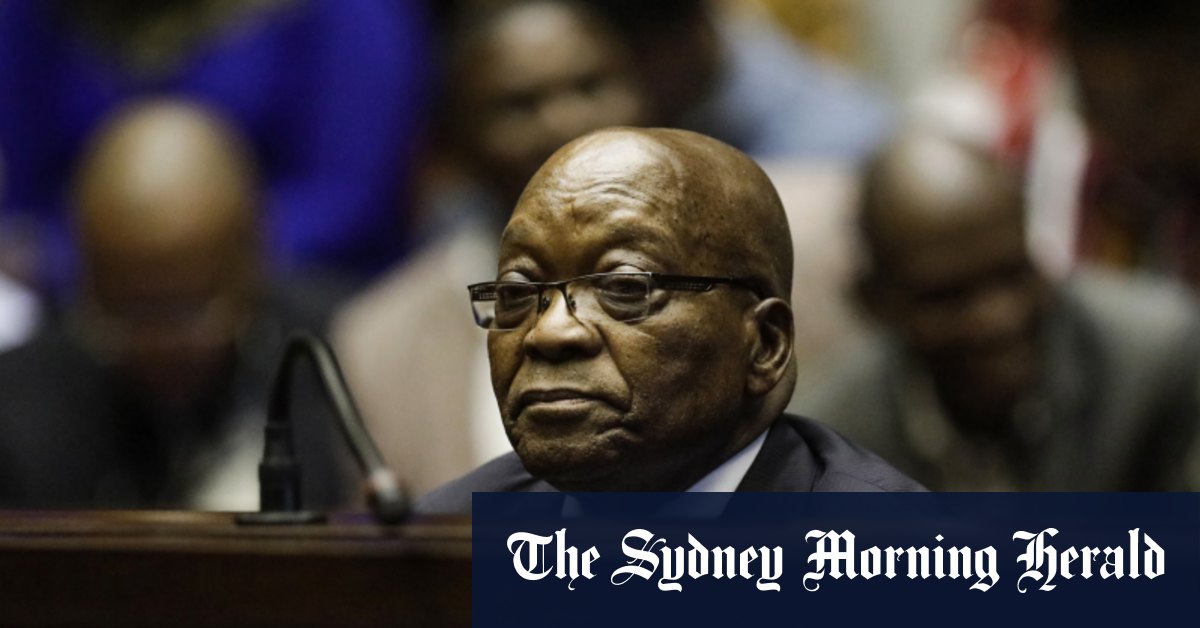 Former South African President Jacob Zuma Sentenced To 15 Months In Jail