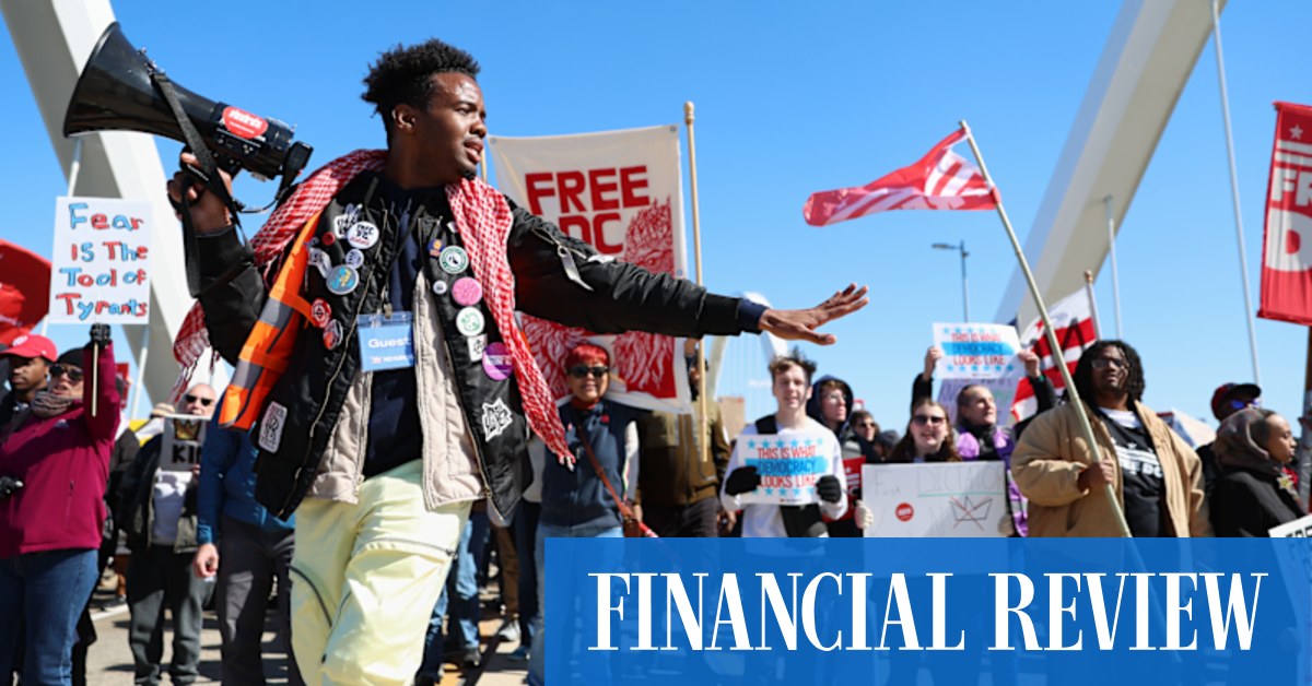 Anti-Trump Rallies Label Him Tyrant