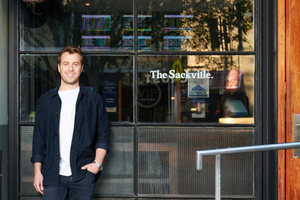 Solotel CEO Elliot Solomon at the Sackville Hotel in Rozelle.