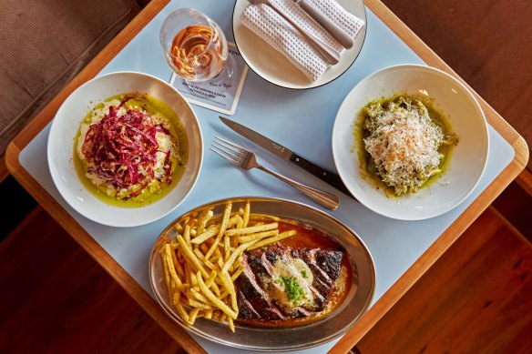 The bar’s bistro menu is a drawcard on weekends.