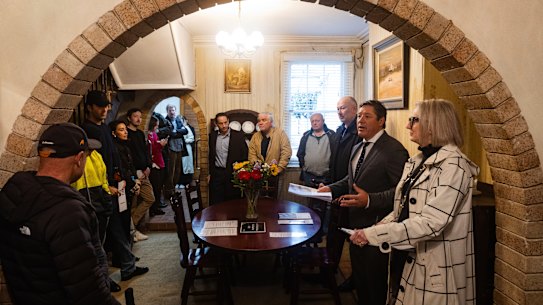 An investor paid $2,385,000 at auction on Saturday for a dated Paddington terrace.