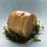The glistening chicken ballotine is a stunning feat of technique and creativity.