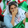 'Finally the gates are open': Iranian women celebrate landmark soccer moment