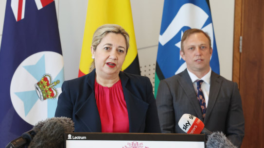 Annastacia Palaszczuk wants compensation for Queensland.