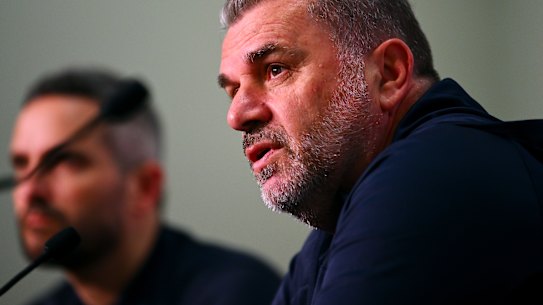 Tottenham Hotspur manager Ange Postecoglou.