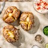 The humble baked potato is back on the menu.