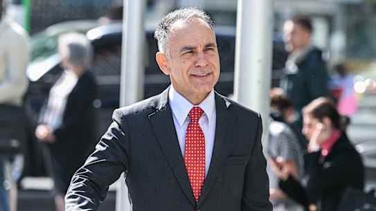 Opposition Leader John Pesutto on day 12 of the trial.