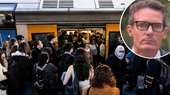 Sydney Trains chief executive Matthew Longland. 