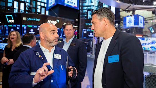 Wall Street has retreated on Monday. 