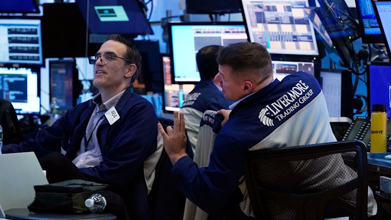 ASX falls, Wall Street slumps late as bond market ramps up pressure