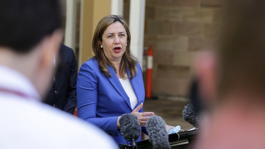 Queensland Premier Annastacia Palaszczuk.