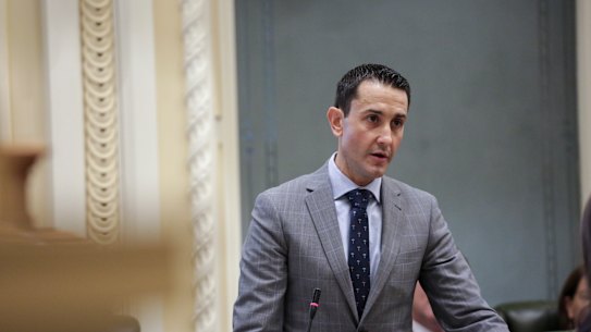 The now-deleted video was published on LNP leader David Crisafulli’s Facebook page and the LNP’s Twitter account.