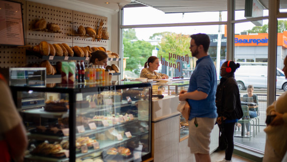 Inside the new Richmond bakery, which is larger than the original