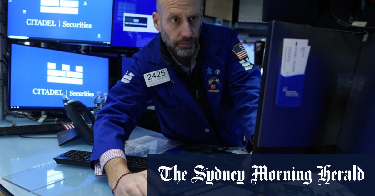 Wall Street slides as Nasdaq books worst month since 2008 – Sydney Morning Herald