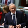 Prime Minister Anthony Albanese during the first Question Time of the 48th parliament in the House of Representatives at Parliament House in Canberra on Wednesday.