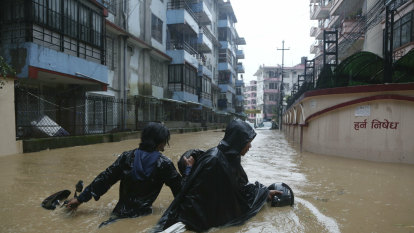 Floods and landslides leave dozens dead, missing in Nepal