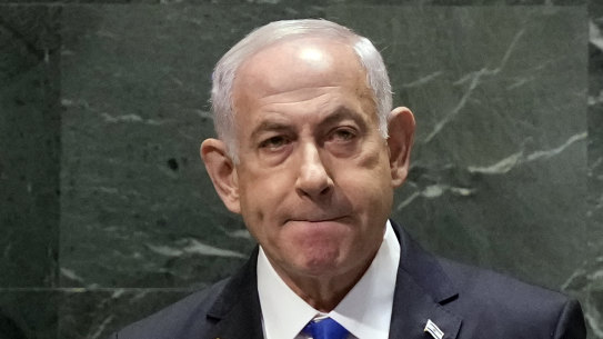 Israel Prime Minister Benjamin Netanyahu.