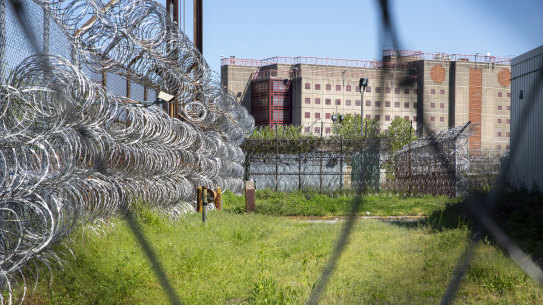 A felon convicted of falsifying records in the state of New York was sentenced to two nights a week at the Rikers Island jail complex in the Bronx, New York.