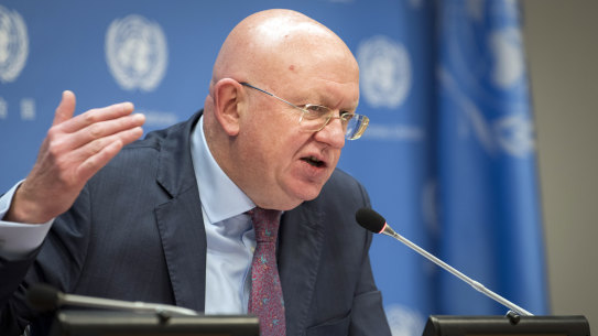 Vassily Nebenzia, Permanent Representative of the Russian Federation to the UN clashed with his American counterpart.